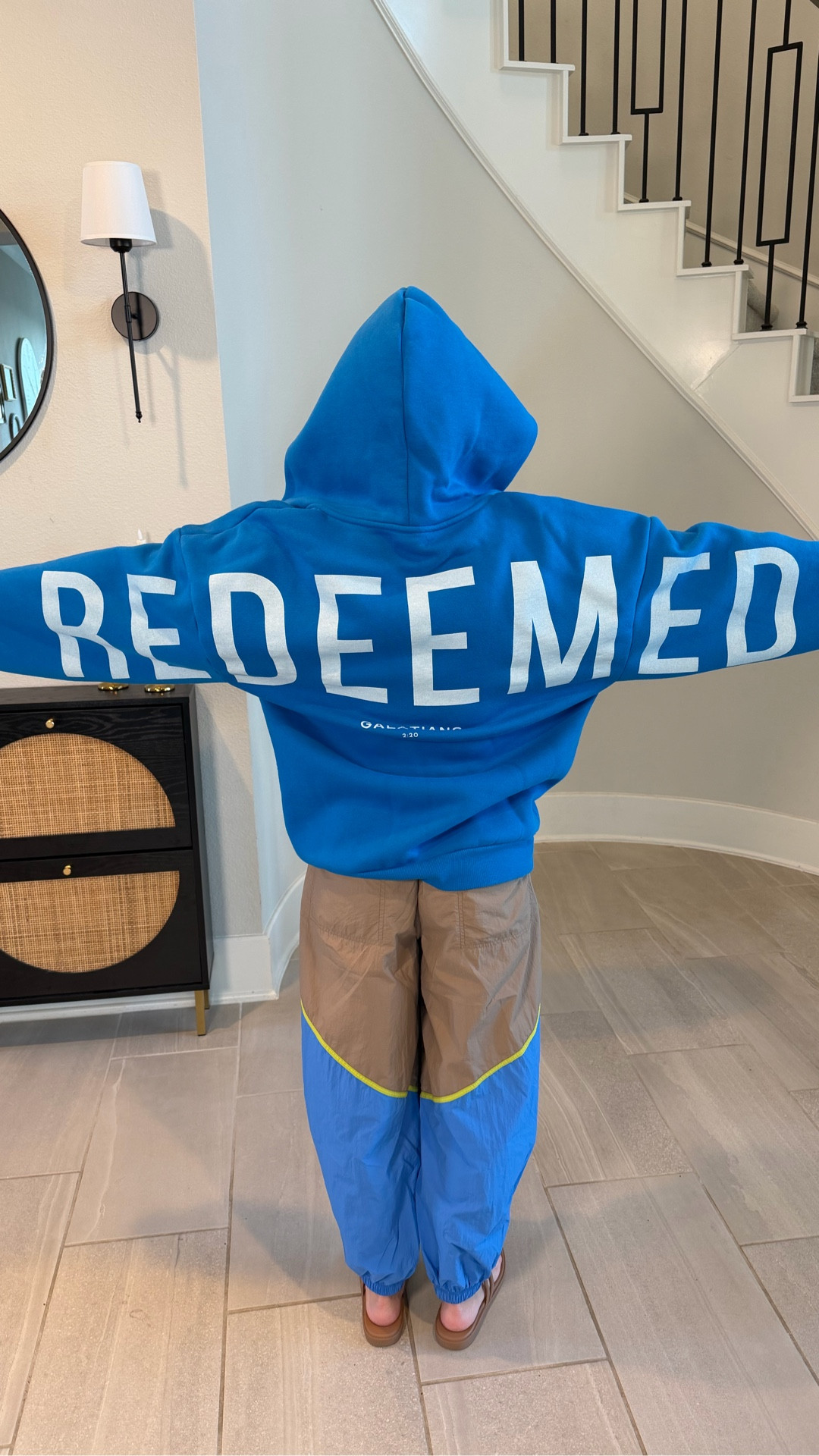 These are unisex so they fit oversized! I am wearing an XS 

#LTKootd #LTKSaleAlert