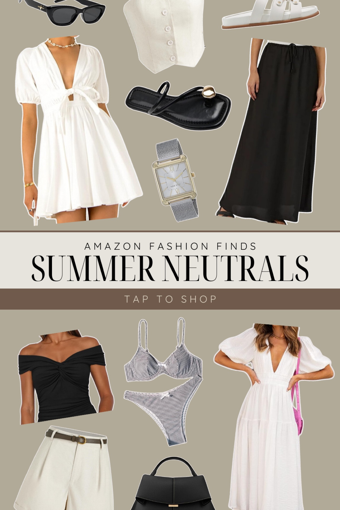 Chic summer neutrals from Amazon🖤 #amazonprimeday Amazon prime day


Sandals, jewelry, neutrals, coastal, summer outfit, going out top, chic style, European, sundress, swimsuit, bikini, sunglasses, country concert outfit

#LTKSaleAlert #LTKSwim #LTKStyleTip