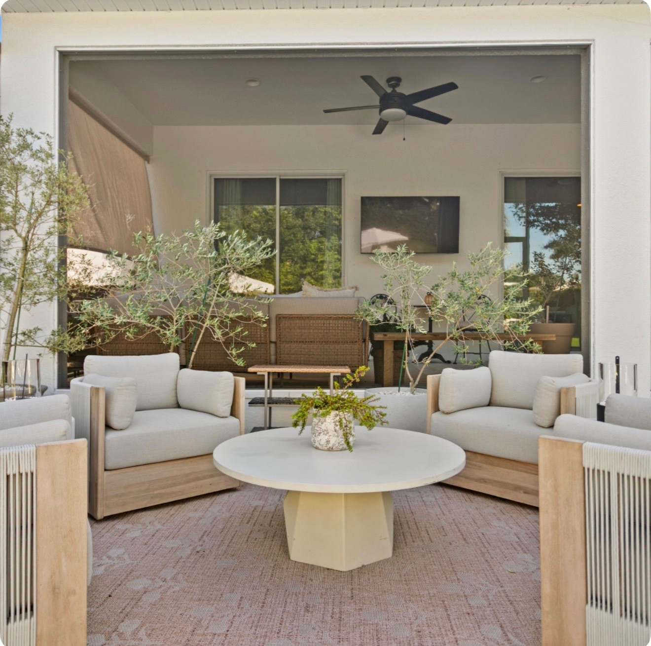 Who doesn’t love a good deal without sacrificing quality? These outdoor swivel chairs are almost identical to the WestElm ones with 1/3rd the price. 

Back in stock, don’t miss out.  

@new_vision_home #outdoorfurniture #outdoorseason 

#LTKSeasonal #LTKHome #LTKSaleAlert