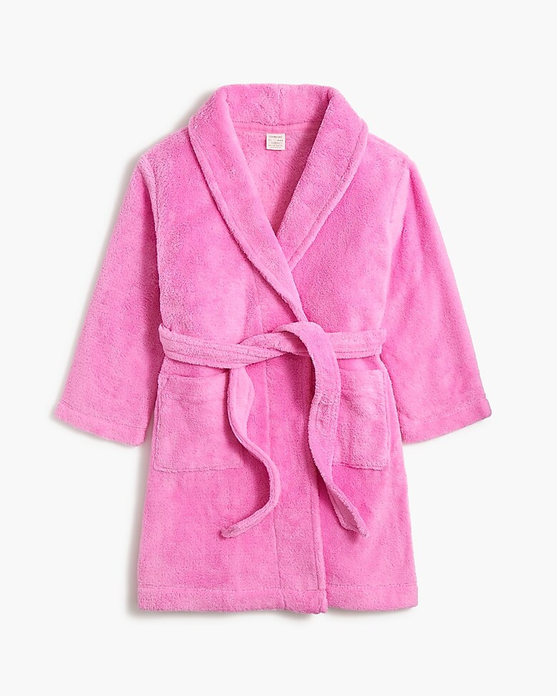 Kids' sherpa robe | J.Crew Factory