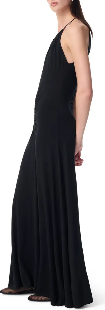 Robert Rodriguez Tori Ruched Halter Neck Maxi Dress | Nordstromrack | Nordstrom Rack