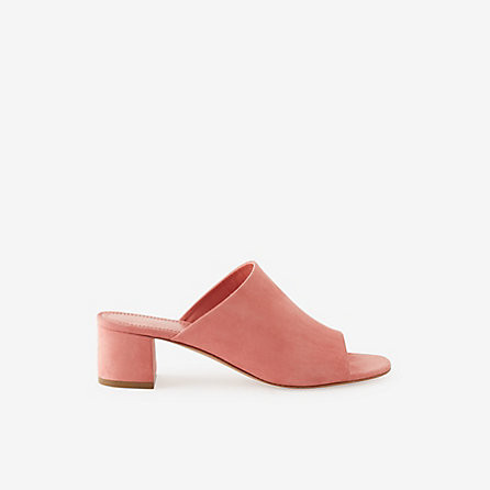 Mansur Gavriel Suede Mules 36 Blush | Steven Alan