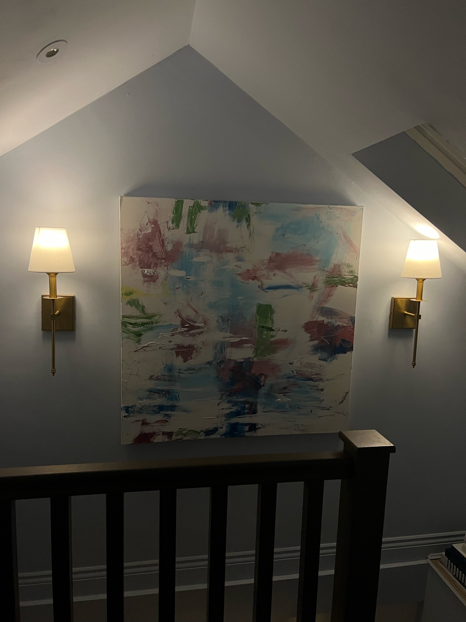 It's so spenny to fit wall lamps!!
So I'm so glad we found this lampshade that works with rechargeable bulbs.
So you can literally fit them anywhere!!

#LTKluxury #LTKuk #LTKhome