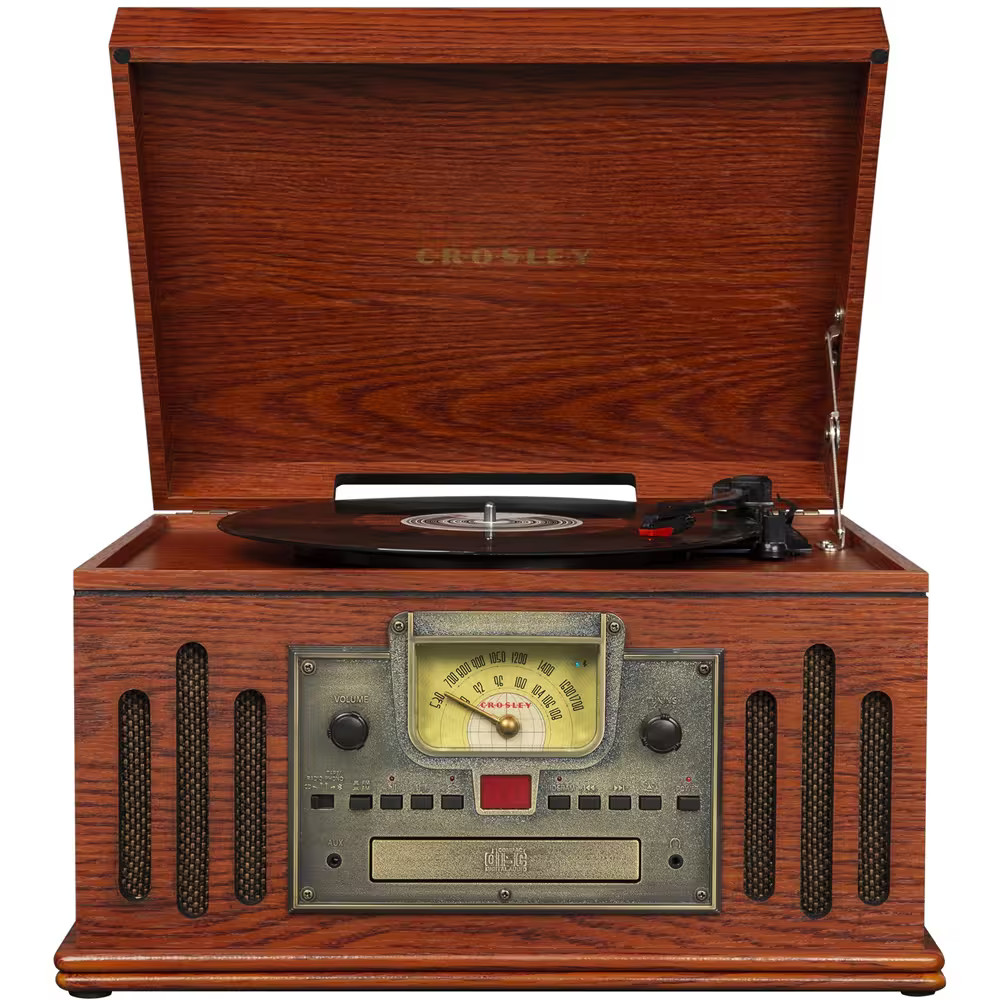 Crosley Musician Audio System Brown CR704B-PA - Best Buy | Best Buy U.S.