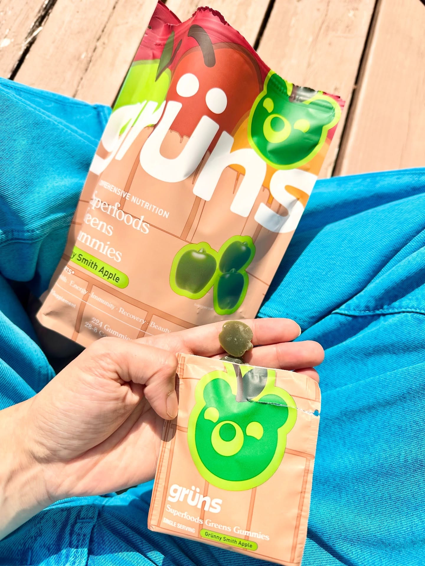 @grunsdaily just dropped their NEW gummy flavor — Grünny Smith Apple 🍏✨ (limited time only!)

I swear this flavor tastes so good!… pleaseeee keep it forever 🙌🙌 I love it even more than the OG! 💚🫣😆💕

Use my link to enjoy a special discount! (Link in my bio):
https://www.gruns.co/pages/vip?snowball=FEI79058

Plant-based, vegan, gluten-free, dairy-free

#grüns #supplements #gummies #beauty #gut #guthealth #wellness #vitamins

#LTKSaleAlert #LTKSeasonal #LTKFamily