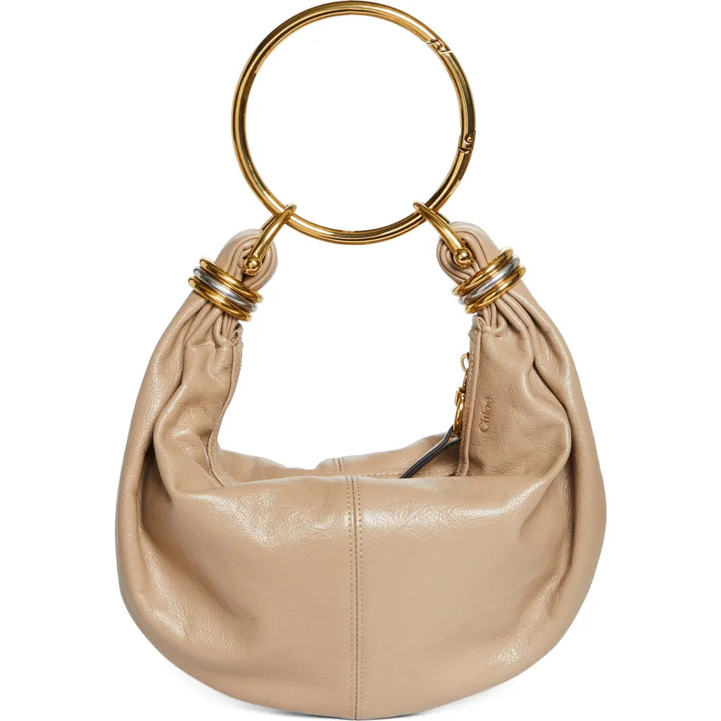 Chloé Small Bracelet Hobo Bag in Boyish Brown at Nordstrom | Nordstrom