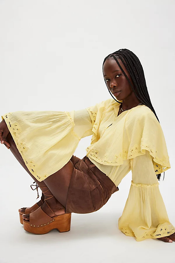 Riley Battenburg Blouse | Free People (Global - UK&FR Excluded)