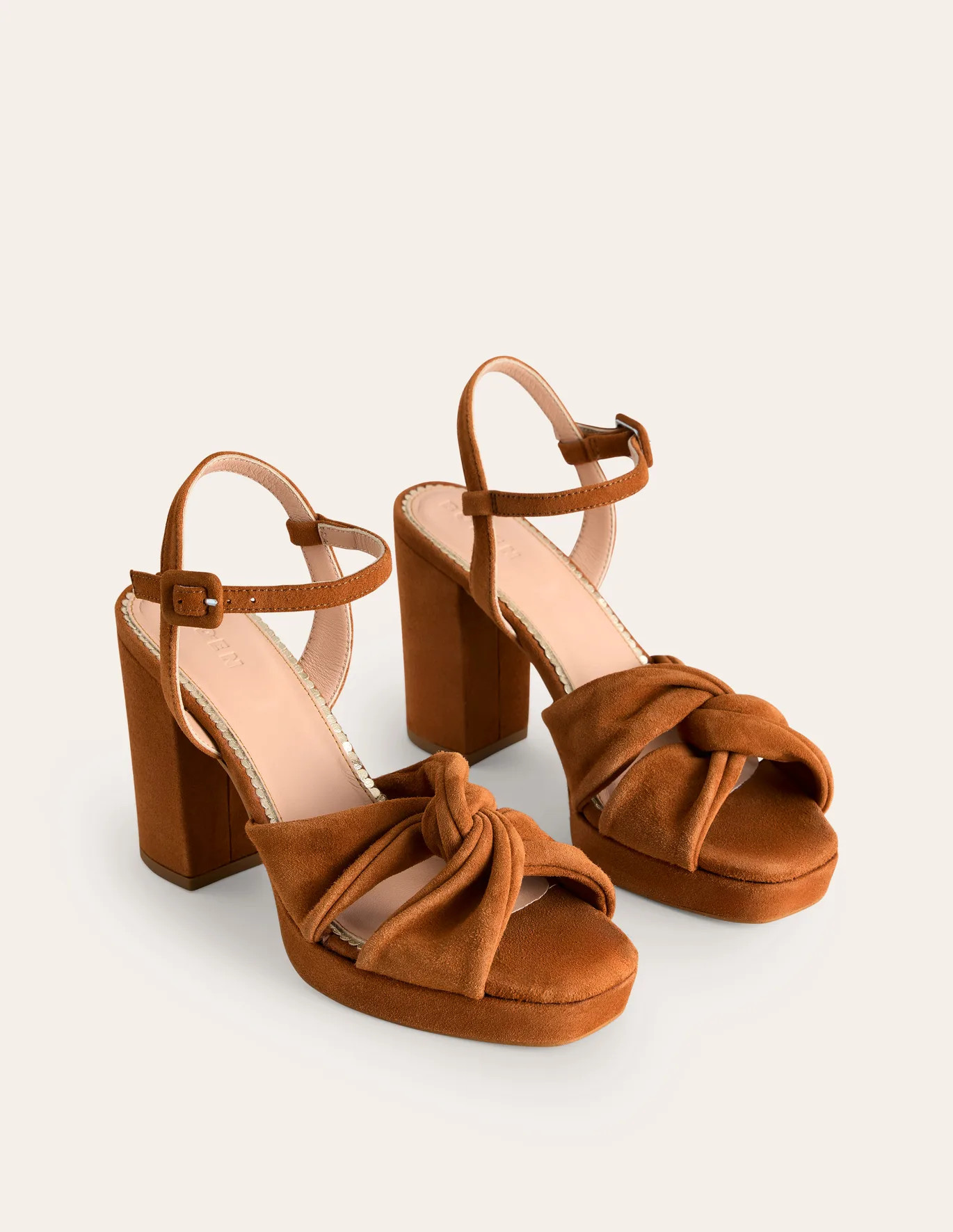 Twist-Front Heeled Platforms | Boden (US)