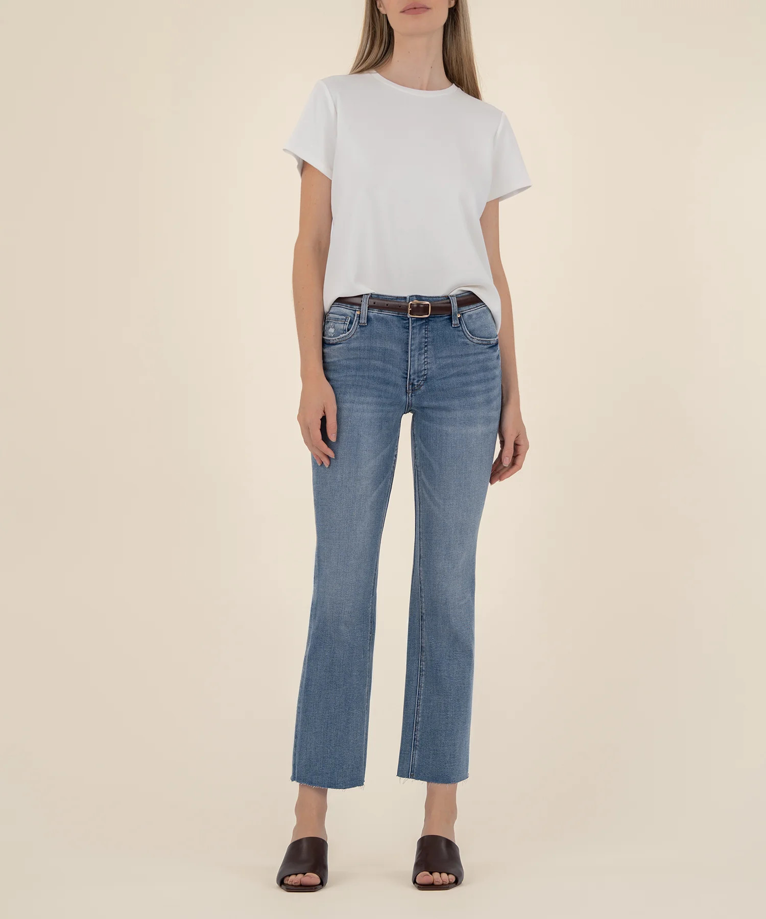 Kelsey High Rise Ankle Flare, Petite - Kut from the Kloth | Kut From Kloth