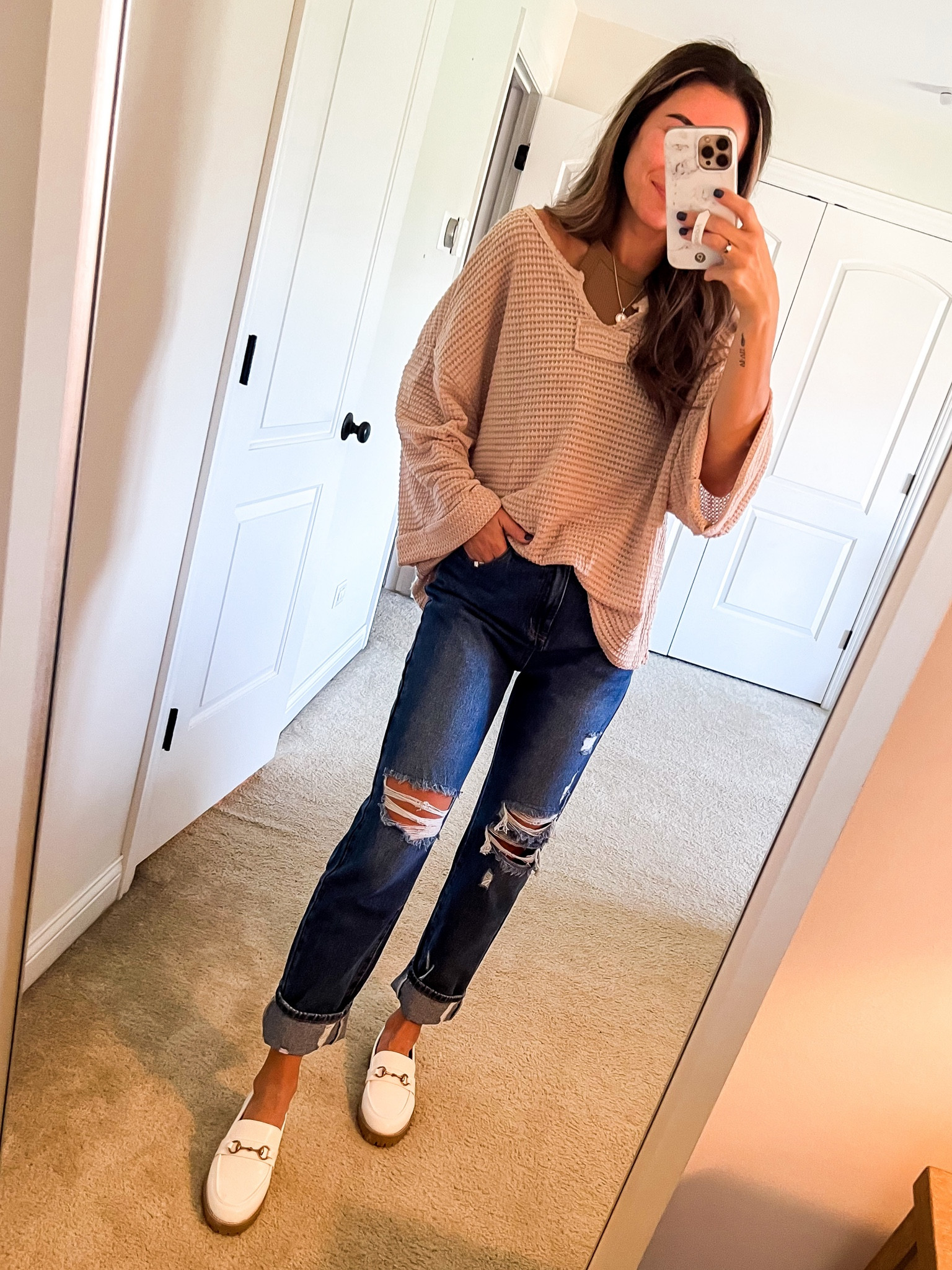 Pink Lily Fall clothes are so good right now - just got this order in and love every piece! 

Sweater - small
Jeans - 4//27
Shoes - 8


#pinklily #fallstyle #fallclothes #flaredenim #sweater #hat #booties #falloutfitinspo 

#LTKSeasonal #LTKsalealert #LTKstyletip