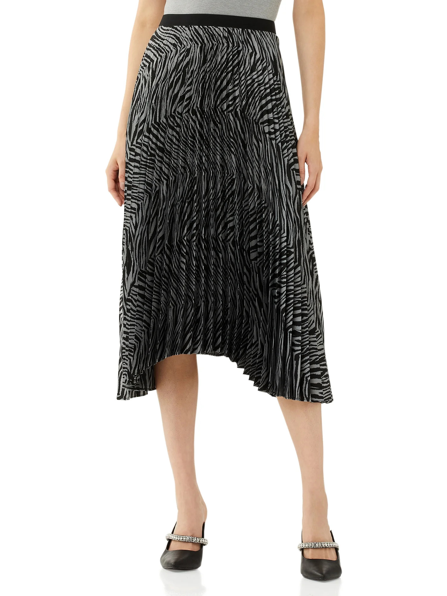 Scoop Women's Pleated Skirt | Walmart (US)