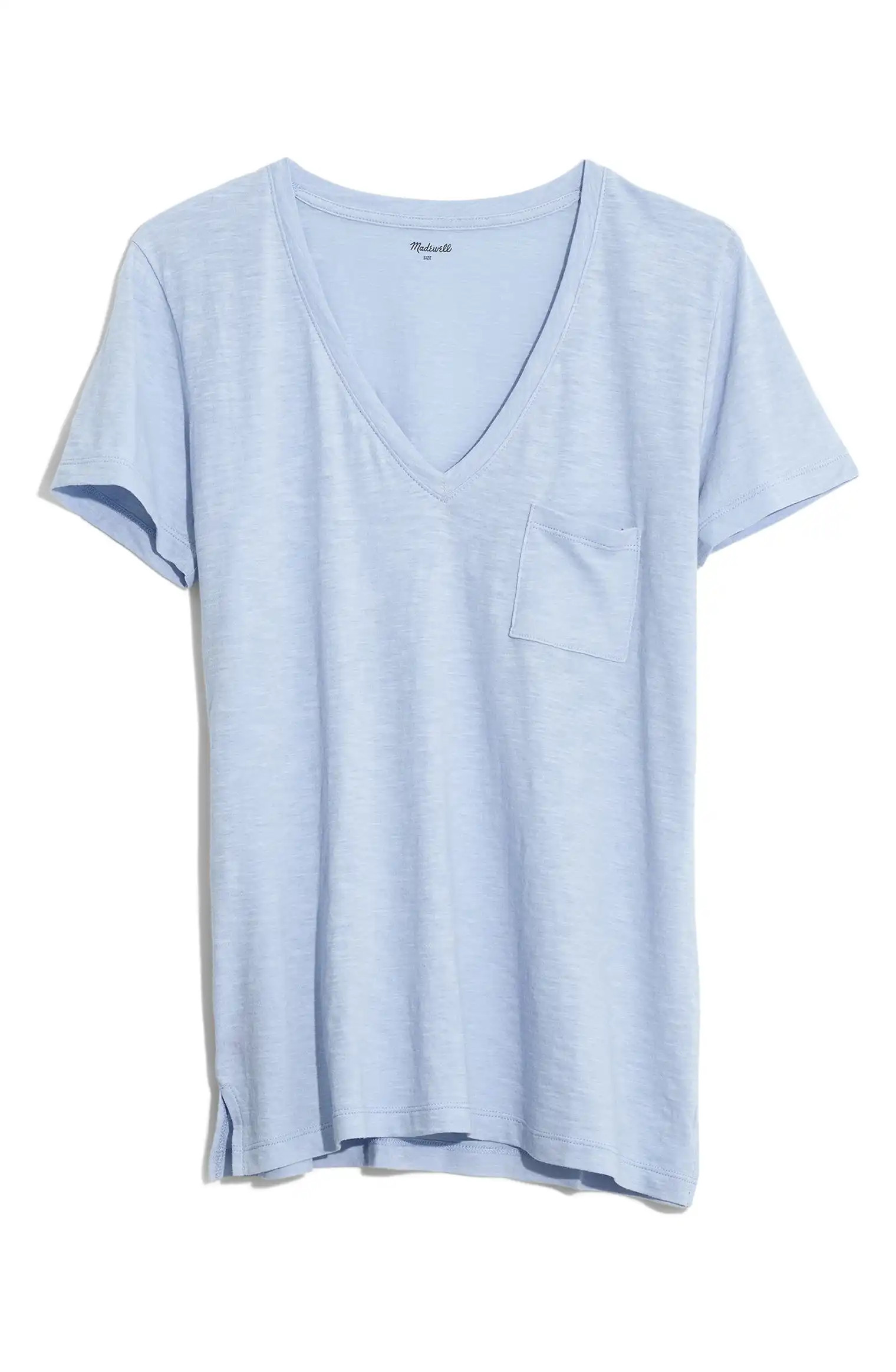 Whisper Cotton V-Neck Pocket Tee | Nordstrom