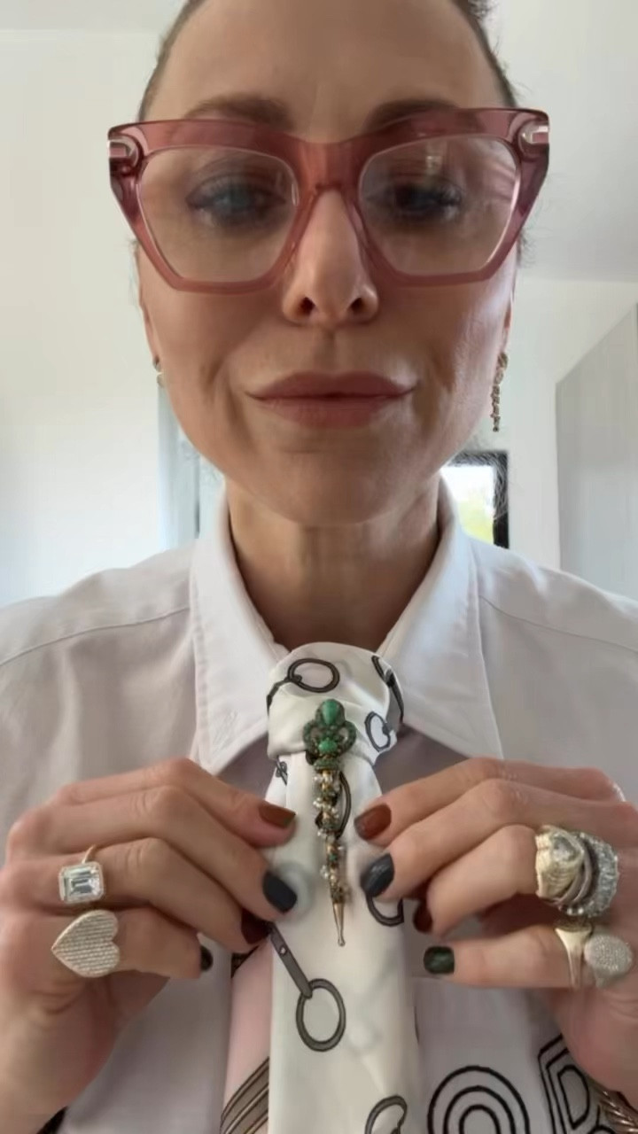 Even though the necklines are coming up for the colder months, that is no reason to wear less sparkles! I added a vintage broche to this Amazon scarf that creates the perfect cold weather drip. 
#workwear #officewear #officestyle #buttondown #styletip #vintage #broche

#LTKSeasonal #LTKStyleTip #LTKWorkwear #LTKHome #LTKSeasonal #LTKStyleTip