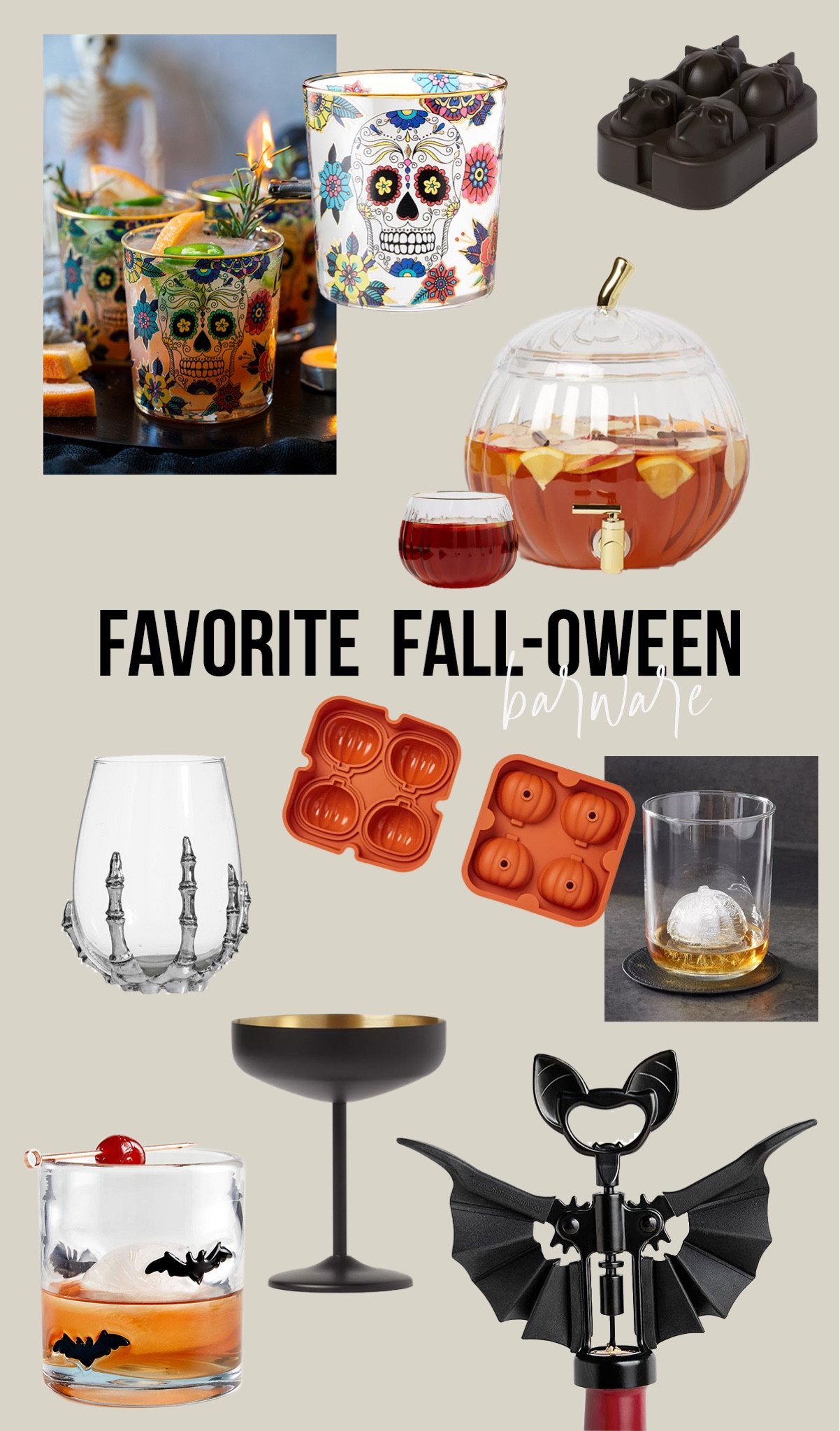 Favorite fall and Halloween barware. 

#LTKFind #LTKhome #LTKSeasonal