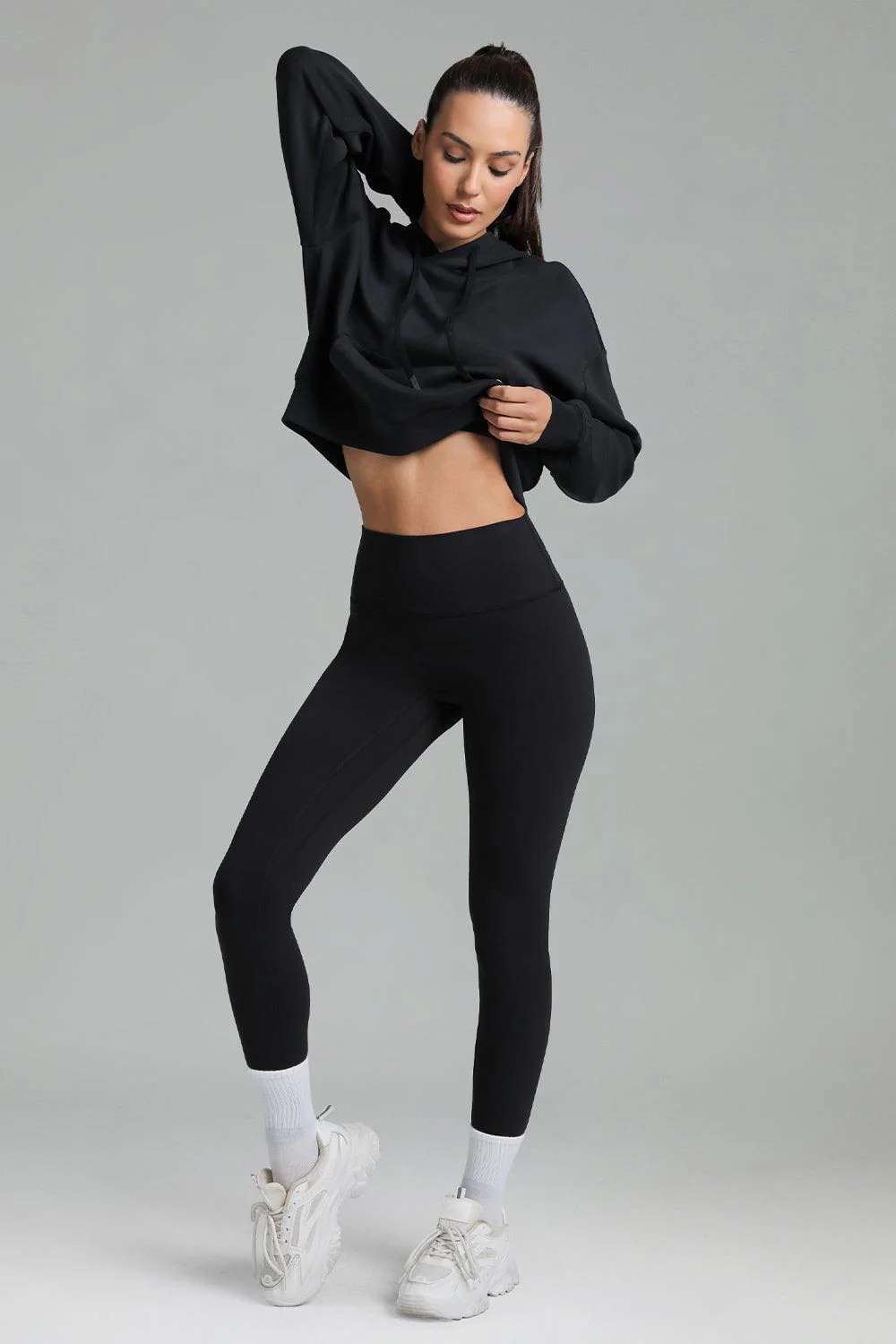 Dreamlux High Waisted No Front Seam 28" Full Length Workout Legging | Colorfulkoala