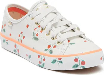 KEDS X RIFLE PAPER Berry Print Leather Sneaker | Nordstromrack | Nordstrom Rack