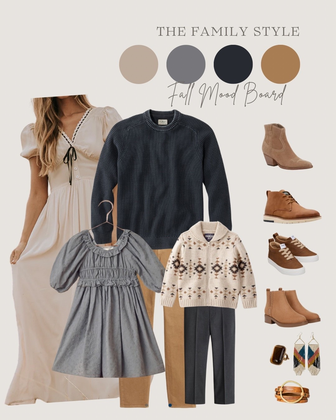 Beautiful coordinated fall family look. 🍂

#LTKFamily