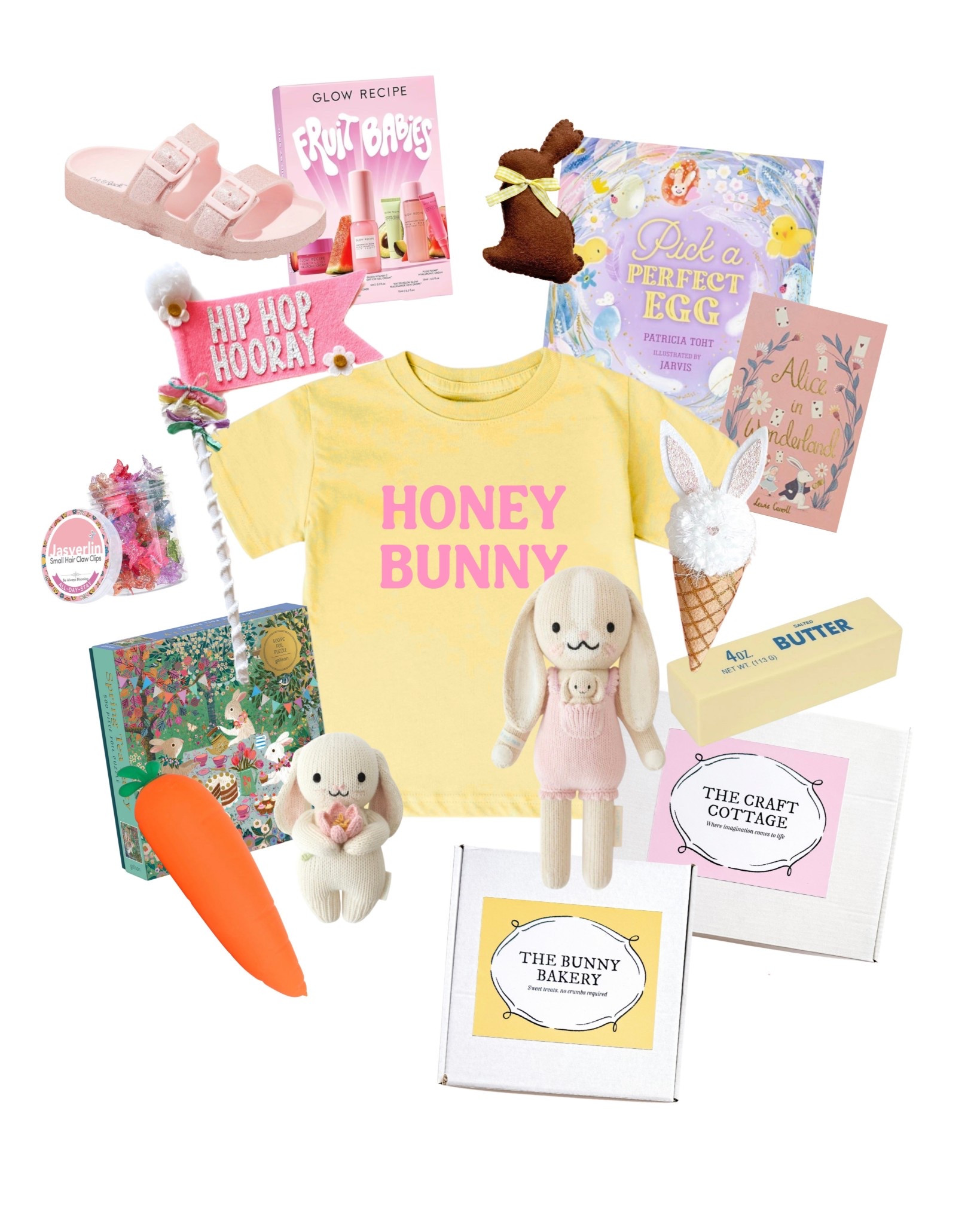 Girly Easter basket inspo 🐰💗

Mixing my handmade felt goodies with some cute finds to build the sweetest Easter baskets for girls.

Tee, felt chocolate bunny, felt pennant wand, The Craft Cottage, and The Bunny Bakery sets are from my shop peachandgoldie.com.

#easterbasketideas #easterbasketstuffers #girlyeaster #easterbasketforgirls #springgiftideas  #easterinspo #kidsgiftideas #easterfinds



#LTKSeasonal #LTKKids