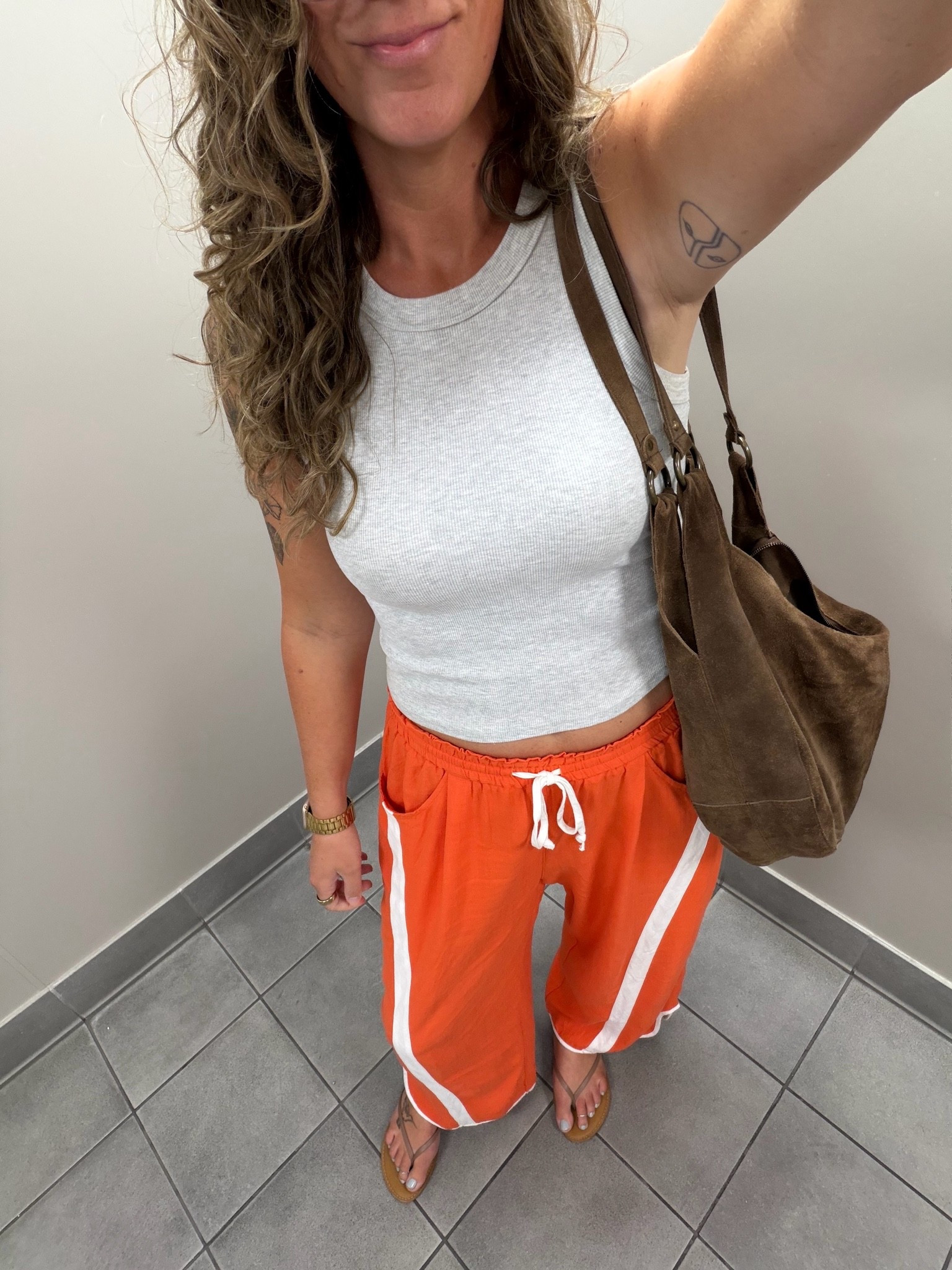 Large tank, large pants

#LTKTall #LTKOver40