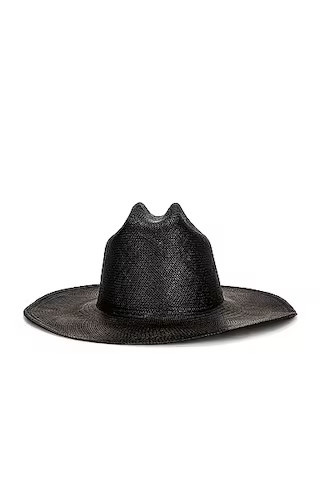 Janessa Leone Vivian Hat in Black | FWRD | FWRD 