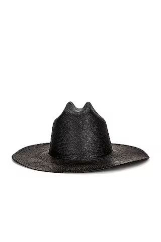 Janessa Leone Vivian Hat in Black | FWRD | FWRD 