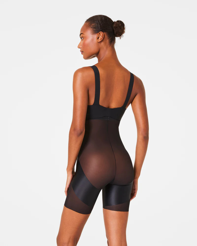 SPANXshape™ Satin-X™ High-Waisted Mid-Thigh Short | Spanx