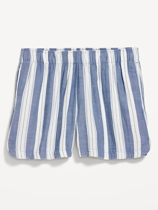 High-Waisted Crinkle Gauze Shorts -- 4-inch inseam | Old Navy (US)