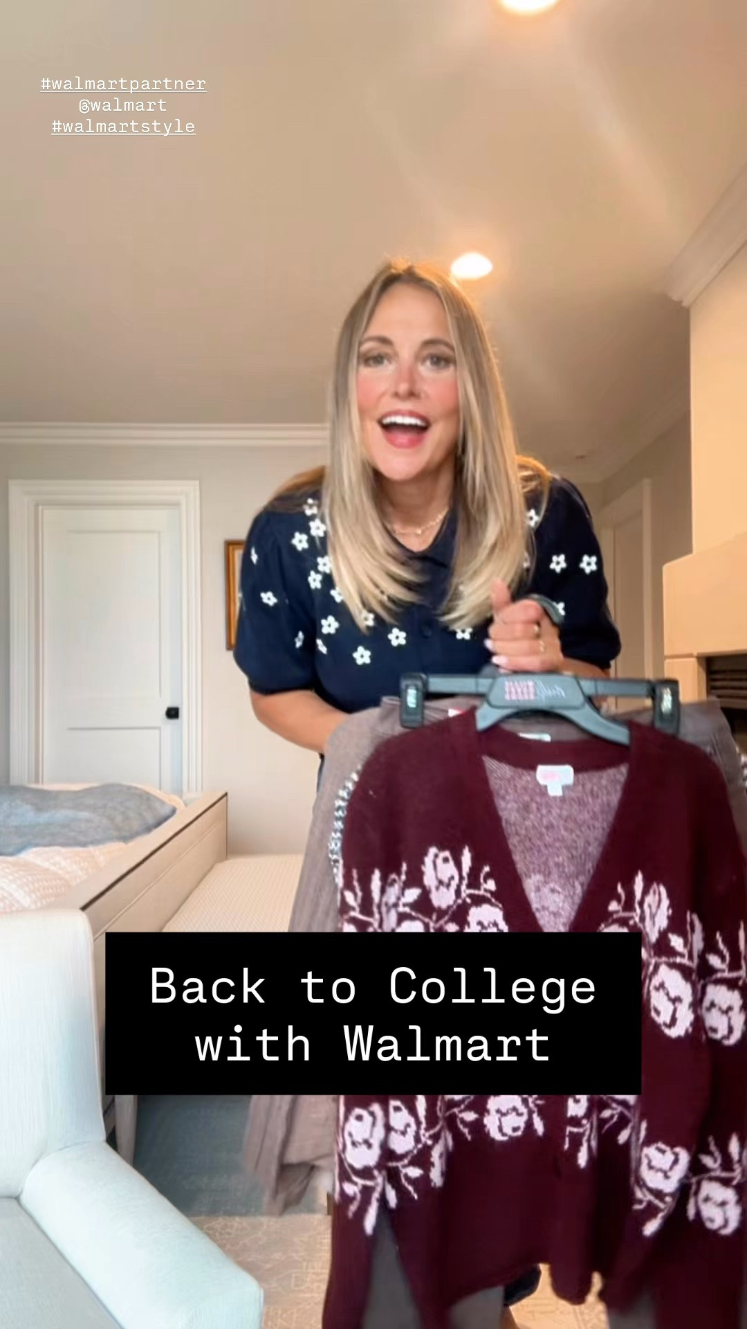 You won't believe the cute things I found for my college age daughter! She couldn't believe it was @walmart! From cute sweaters, jeans and tennis shoes, Walmart is the place to go for back to college!

#walmartstyle #walmartpartner @Walmart