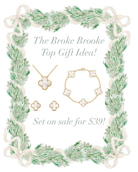 This jewelry set is soooo pretty in person and only $39 for all of the pieces! #giftsforher #jewelry #giftsforMom 

#LTKGiftGuide