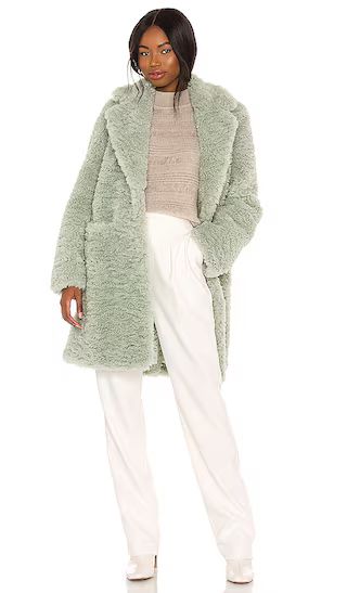 Ellen Coat in Sage Green | Revolve Clothing (Global)