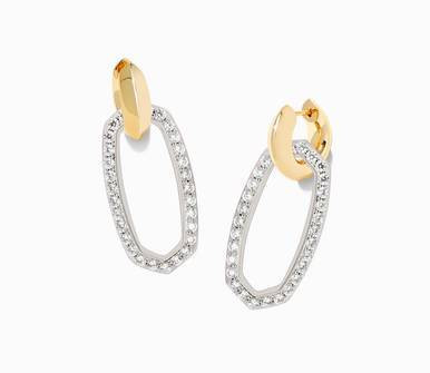 Danielle Mikki Metal Huggie | Kendra Scott