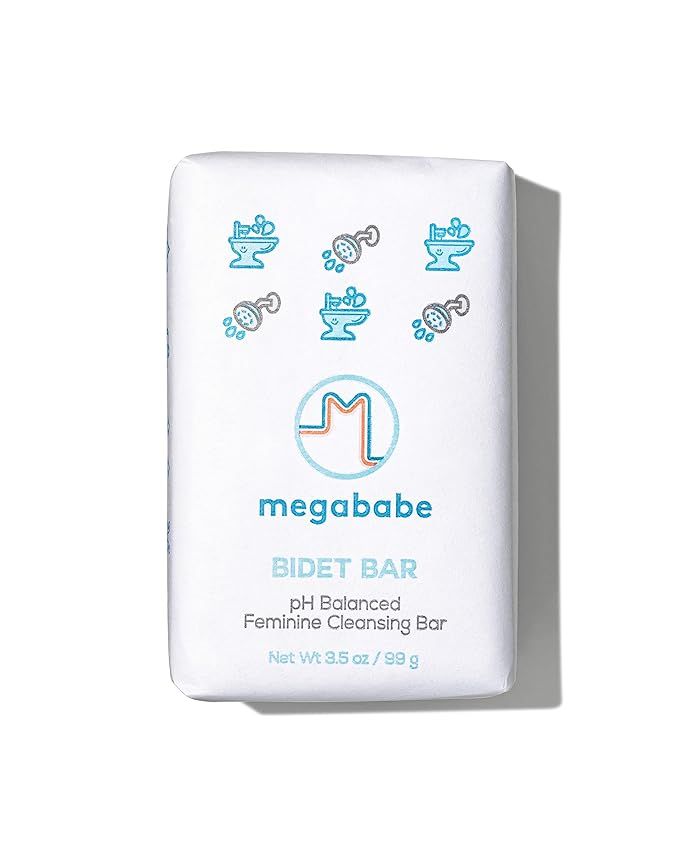 Megababe Bidet Bar | pH Balanced Cleansing Bar for the Entire Intimate Area | 3.5 oz | Amazon (US)