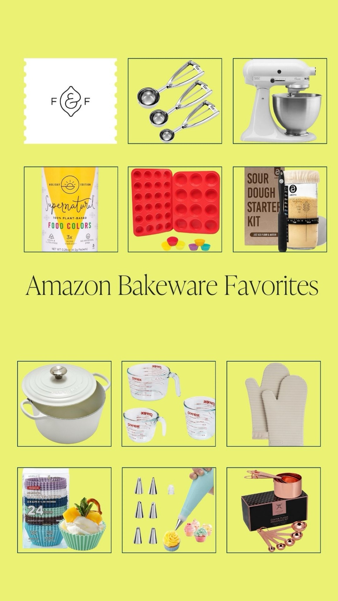 My Bakeware favorites from Amazon! 

#LTKFamily #LTKHome #LTKParties