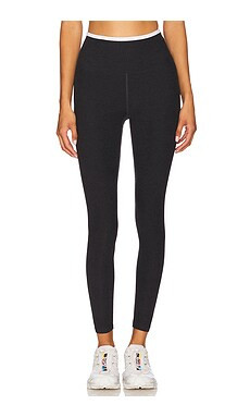 YEAR OF OURS Stretch Legging in Heather Black & White from Revolve.com | Revolve Clothing (Global)