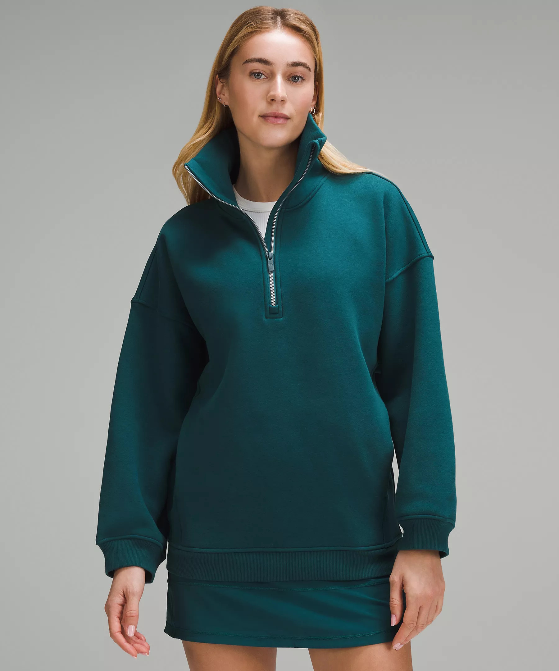 Thick Fleece Half Zip | Women's Hoodies & Sweatshirts | lululemon | lululemon (CA)