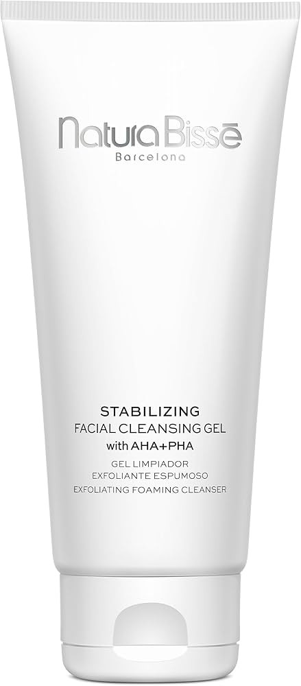 Natura Bissé Stabilizing Facial Cleansing Gel with AHA + PHA, Exfoliating foaming cleanser, Clea... | Amazon (US)
