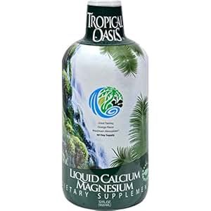 Tropical Oasis Liquid Calcium Magnesium Orange - 32 fl oz | Amazon (US)