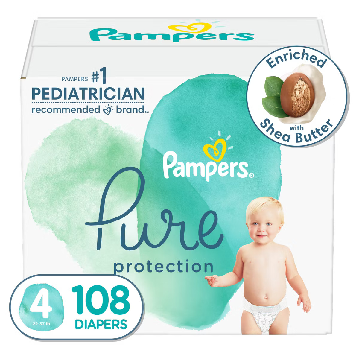 Pampers Pure Protection Diapers - (Select Size and Count) | Target