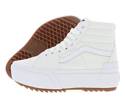 Vans Women's Hi-Top Trainers, Real White, 11 Women/9.5 Men, 8.5/10 UK, 10 UK Men/8.5 UK Women | Amazon (US)