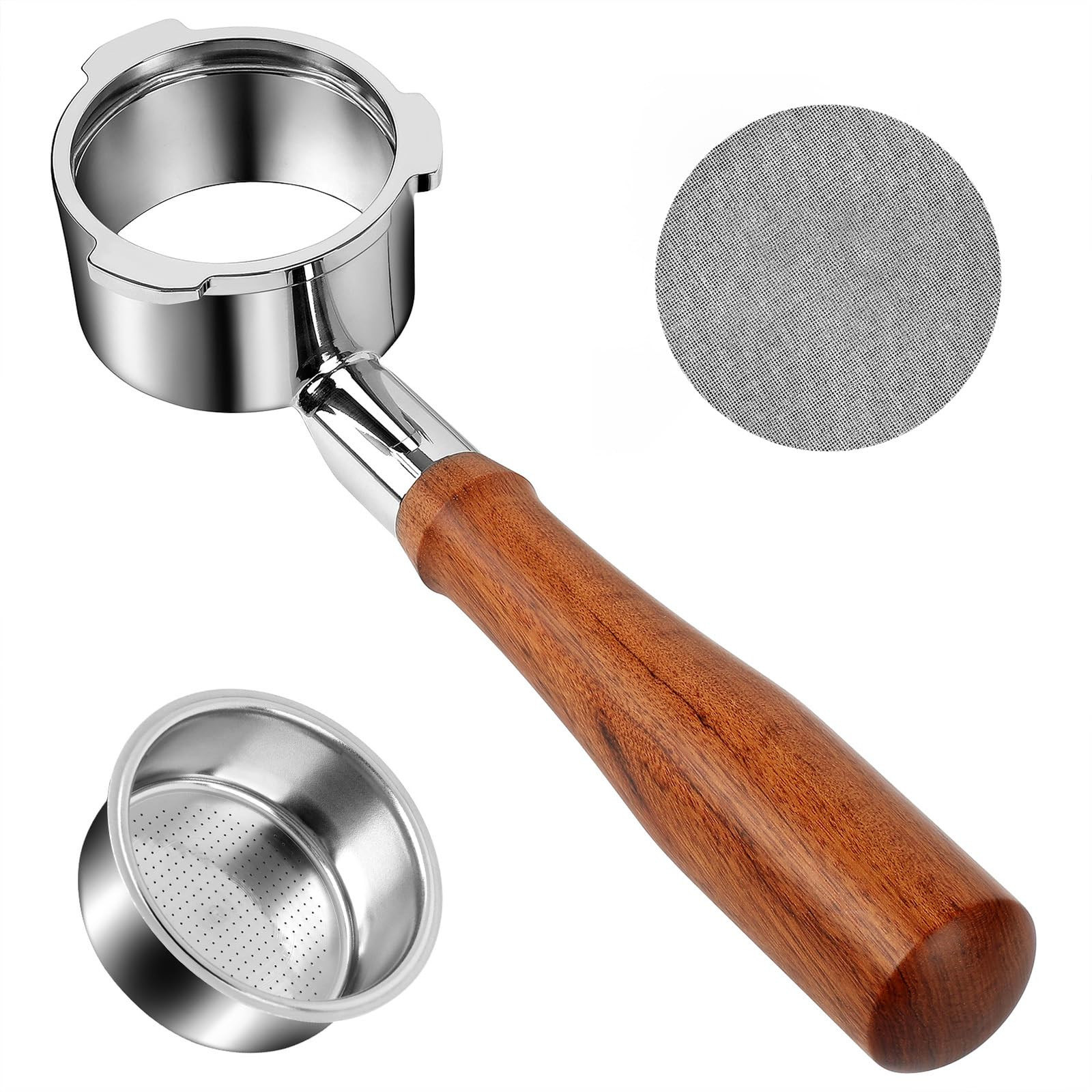 51mm Bottomless Portafilter for CM5418, 3 Ears Portafilter with 51mm Puck Screen Compatible for C... | Amazon (US)