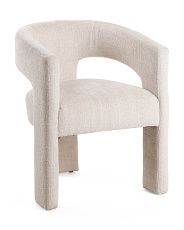 Modern Curved Back Dining Chair | Marshalls