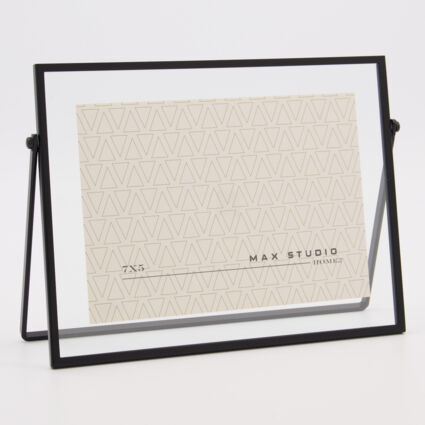 Black Floating Photo Frame 5x7in | TK Maxx