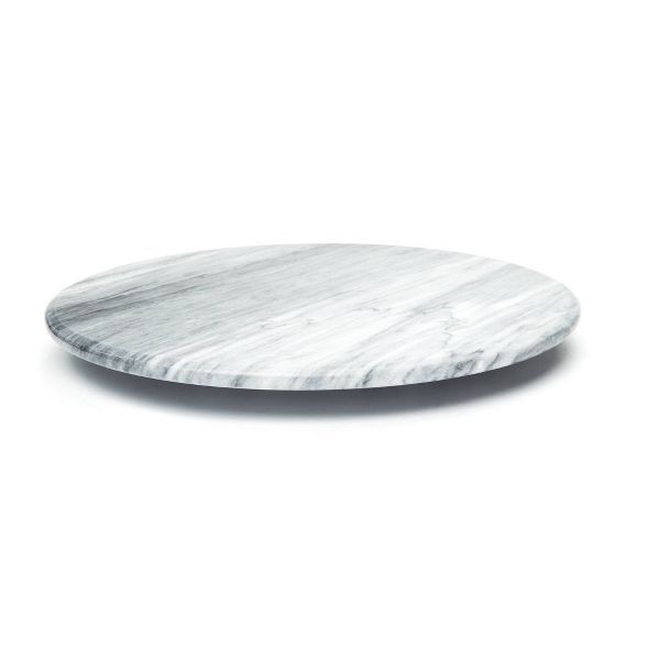 12" Marble Lazy Susan White - Fox Run | Target