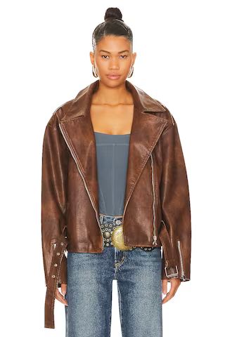 Lana Faux Leather Jacket
                    
                    superdown | Revolve Clothing (Global)