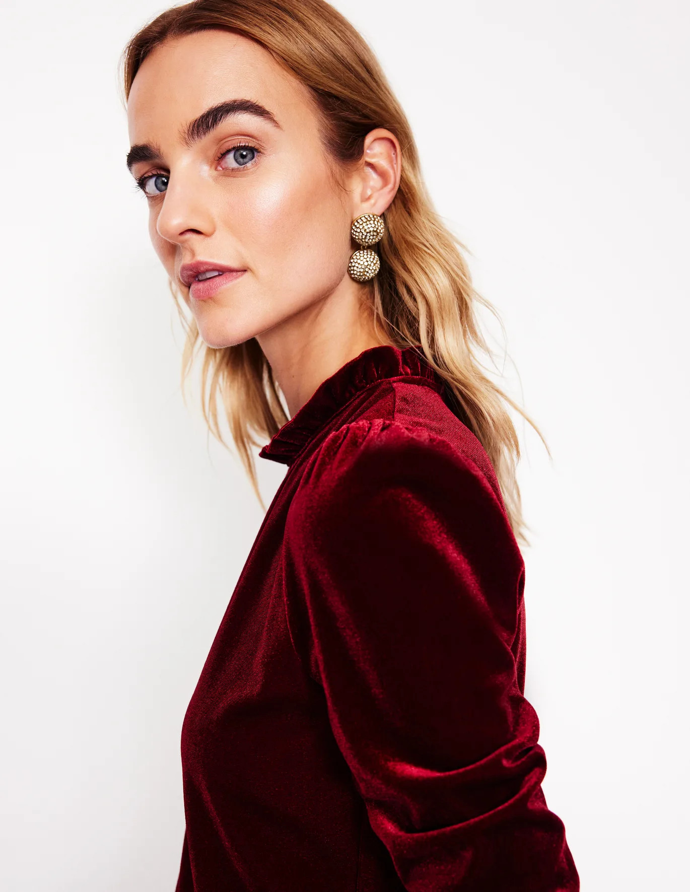 Sparkle Jewel Drop Earrings | Boden UK