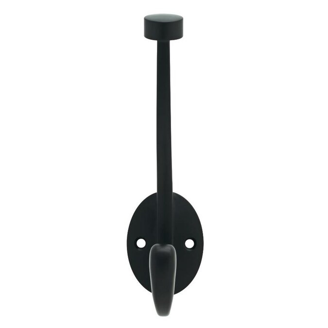 Brainerd Matte Black Garment Hook | Lowe's