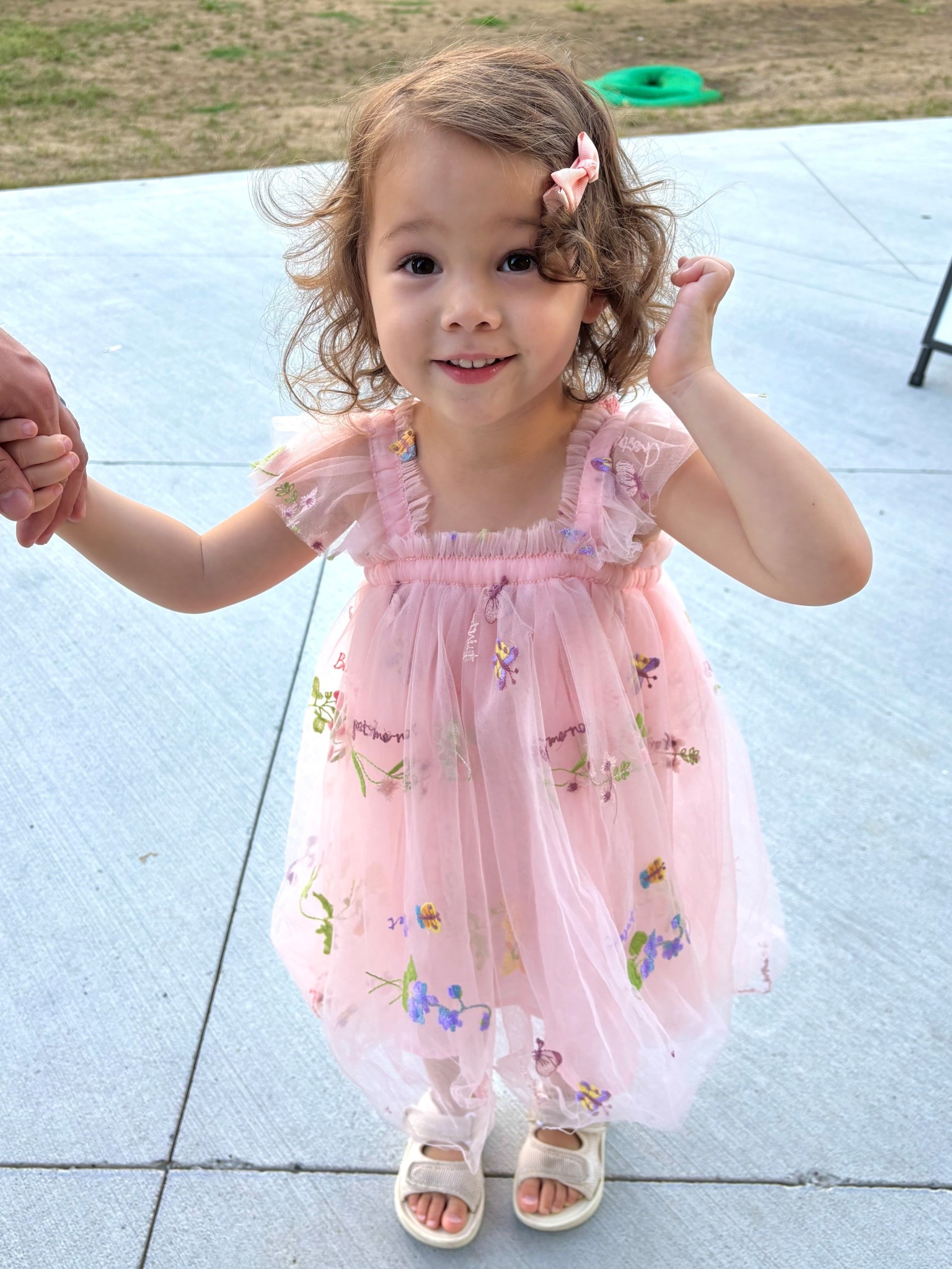 The sweetest little toddler dress out there! On the back there are butterfly wings and my daughter thought she was a princess all day. She kept the dress on the entire day and didn’t complain of it being uncomfortable. She was so excited to wear it. Fits true to size. 

#LTKKids #LTKFindsUnder50 #LTKBaby