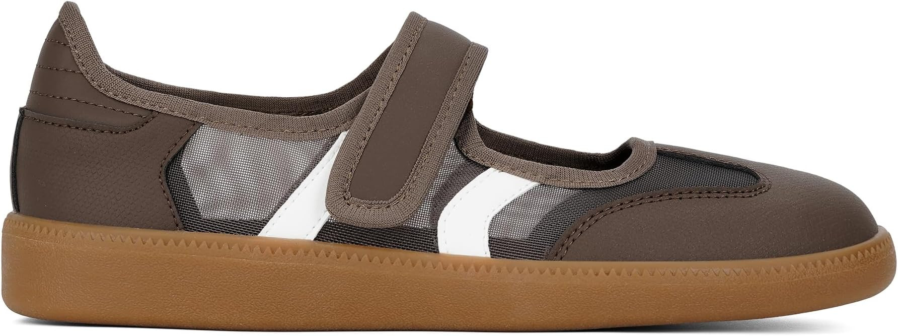 Mary Jane Sneakers for Women Slip on Ballet Flats Walking Retro Sneakers | Amazon (US)