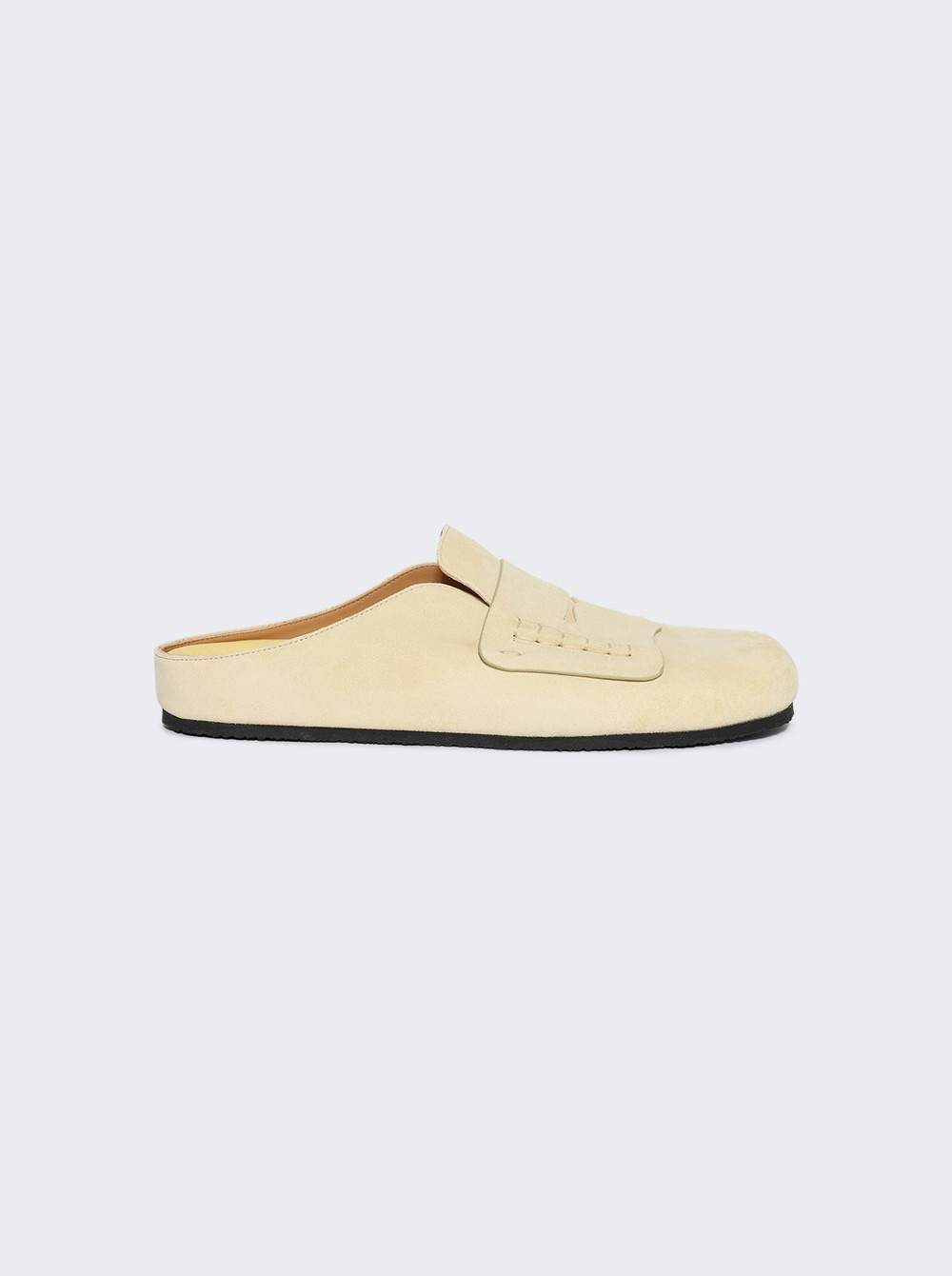 The Mocassin Mules Pale Yellow  | The Webster | The Webster