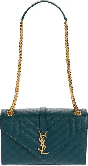 Saint Laurent Medium Cassandra Calfskin Shoulder Bag | Nordstrom | Nordstrom